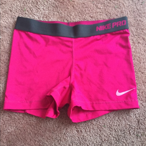 Nike Pants - Pink Nike Pro Dri-Fit Shorts
